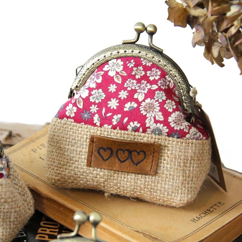 Accesoire sac à main femme fleuri