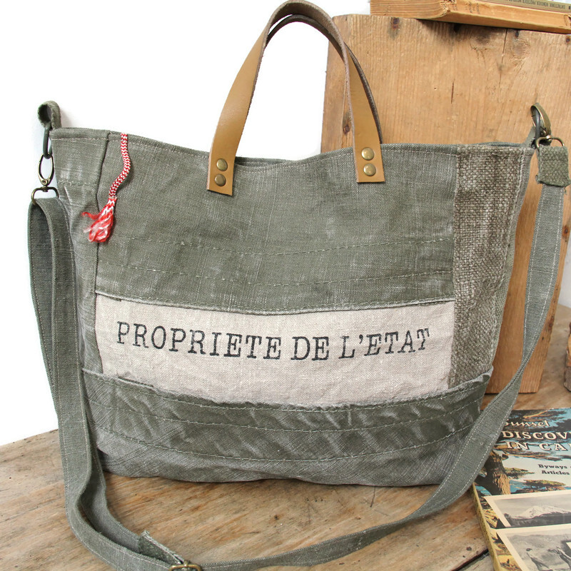 Sac fourre-tout mixte en toiles recyclées – Image 4