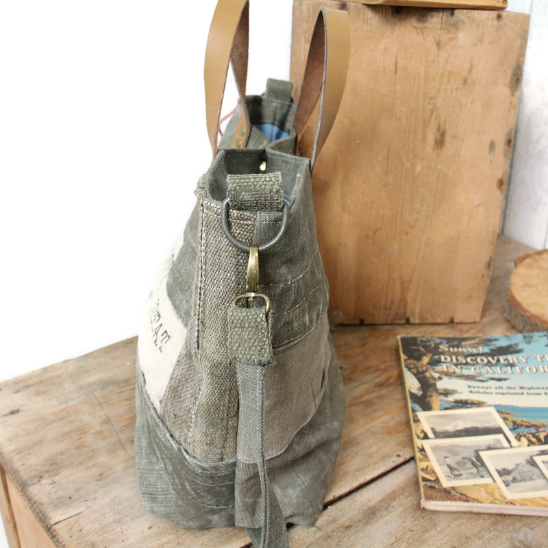 Sac fourre-tout mixte en toiles recyclées – Image 5