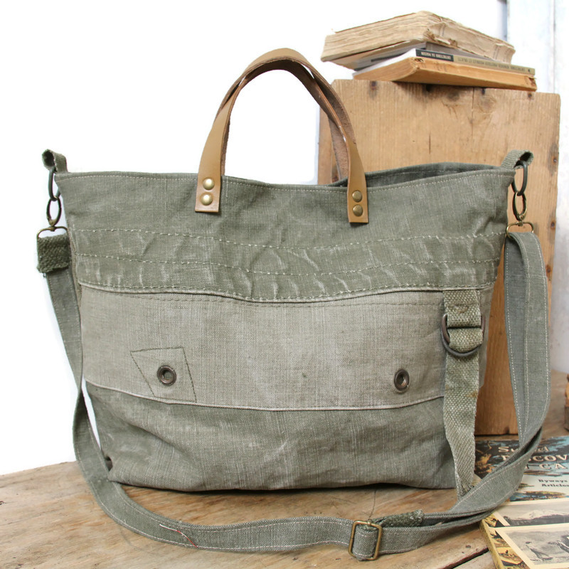 Sac fourre-tout mixte en toiles recyclées – Image 6