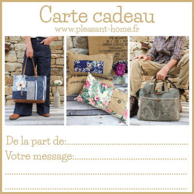 Carte cadeau Pleasant Home (PDF) à imprimer chez vous