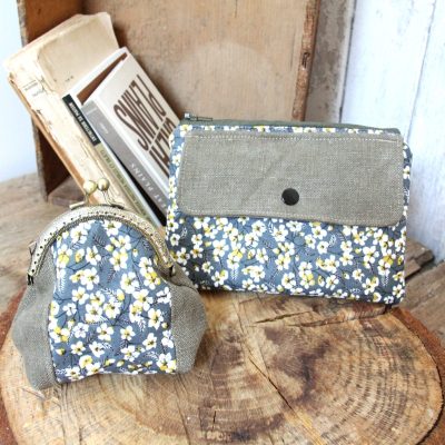 Accessoire pour sac à main fleuri vintage