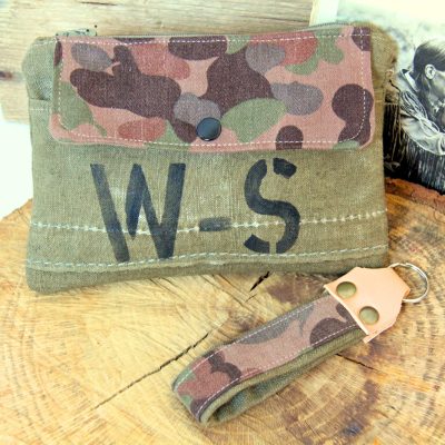 Pochette et porte-clés pour homme
