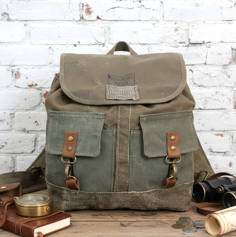 sac à dos toile recyclée