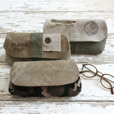 Etuis à lunettes original pour homme . Fabrication artisanale dans le Morbihan