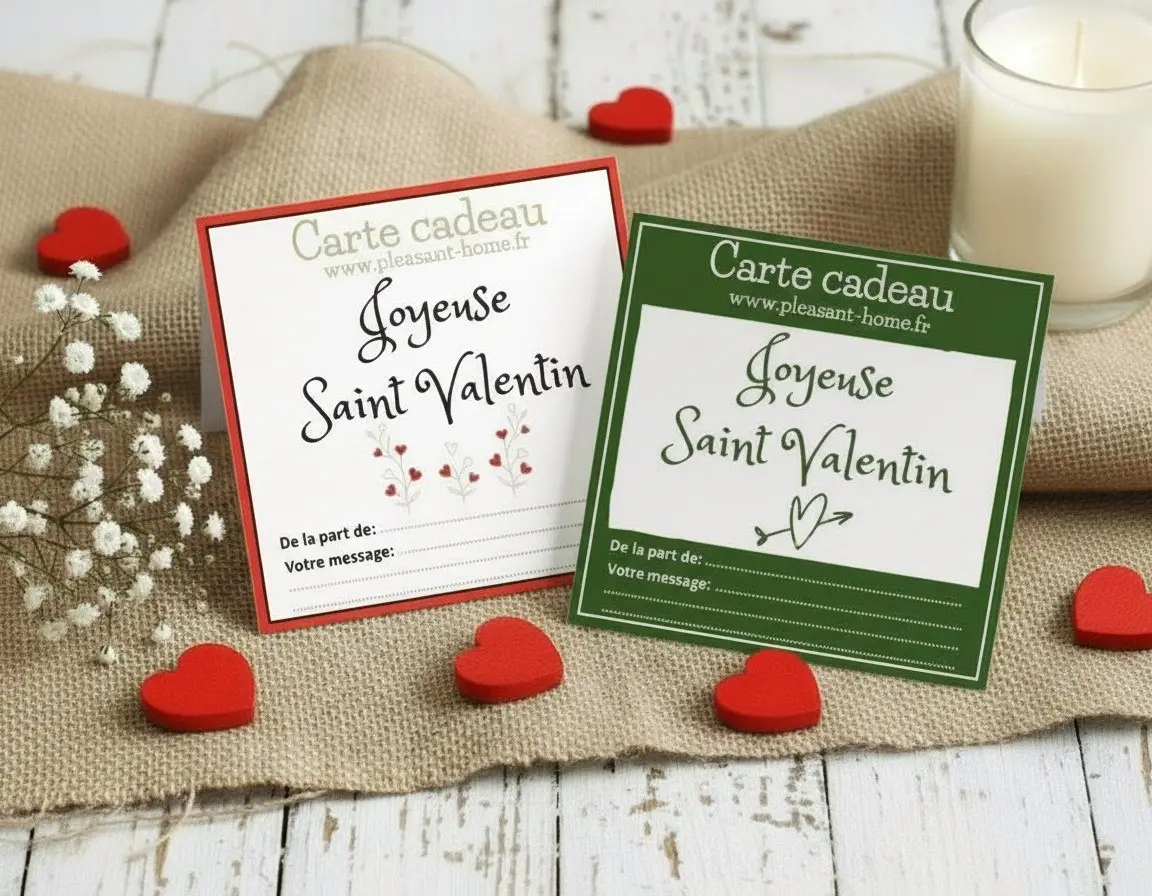 Carte cadeau Saint Valentin